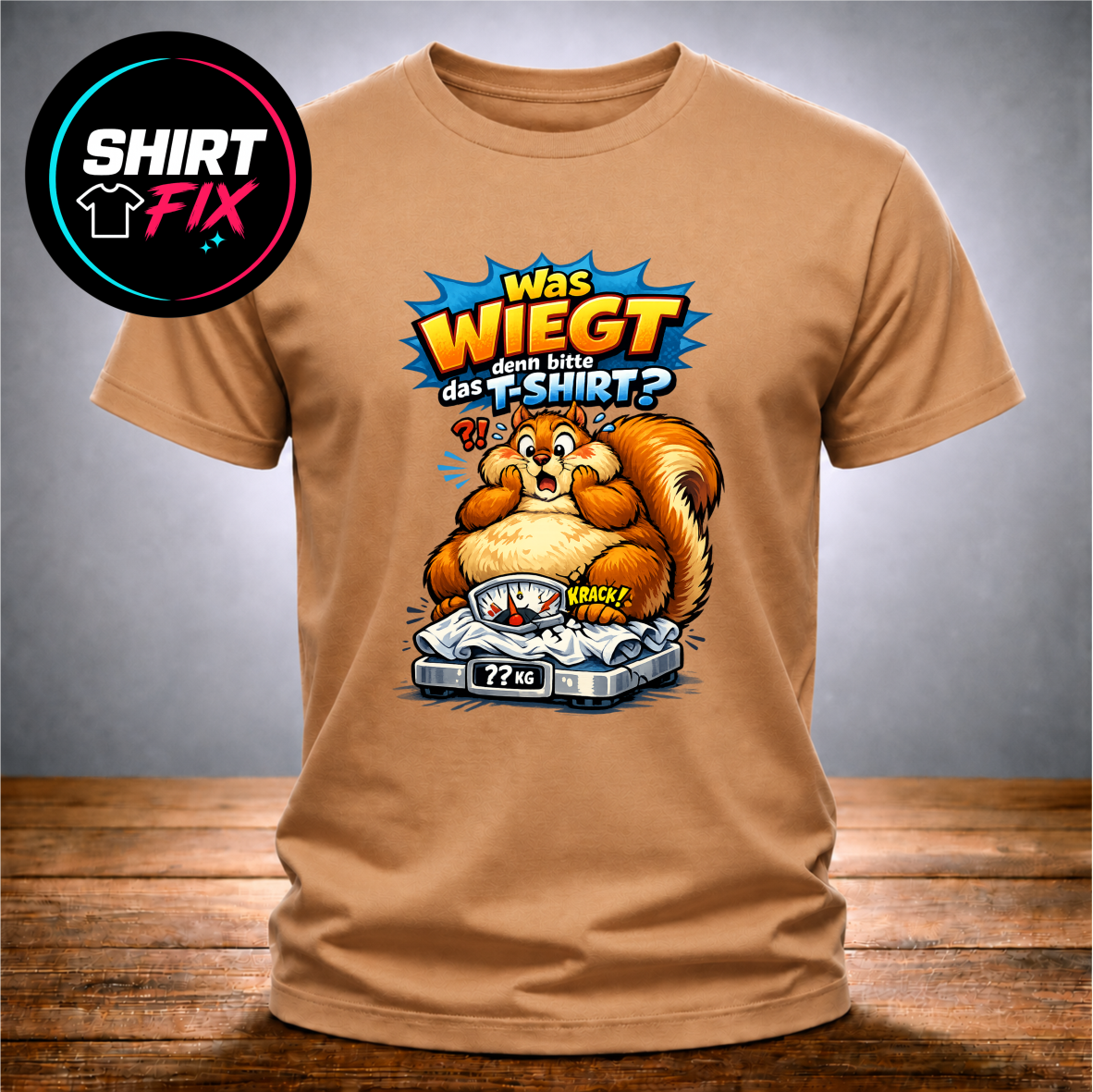 Was wiegt denn bitte das T-Shirt? – Das witzige Fun-Shirt für alle mit Humor
